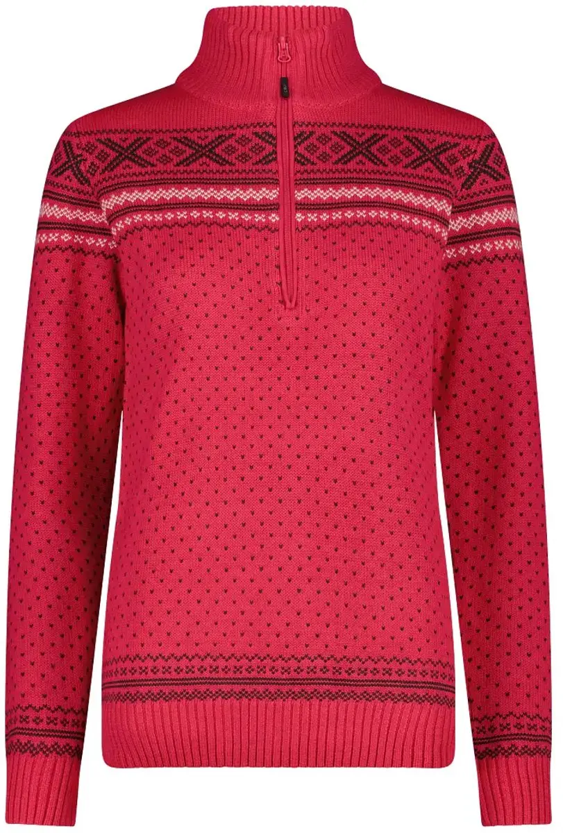 CMP Damestrui met 1/2 rits Wooltech