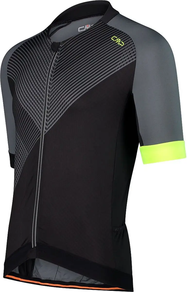 Cmp Bike 32c7507 T-shirt Met Korte Mouwen Zwart S Man