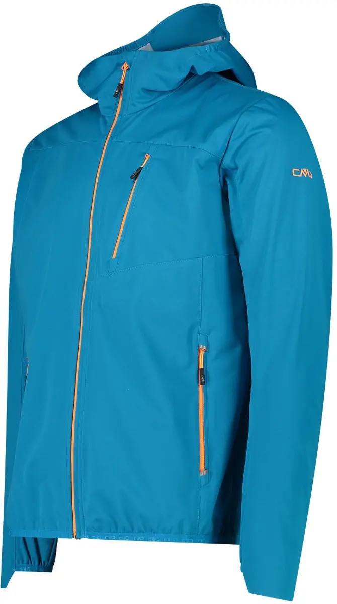 CMP Fix Hood Waterdichte Jas - Blauw - afbeelding 2 van 2