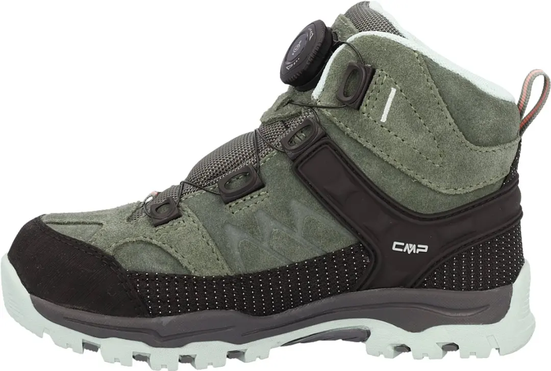 CMP Kiruna Fitgo Mid Kinderwandelschoenen - Groen/Zwart - 39 - afbeelding 4 van 4