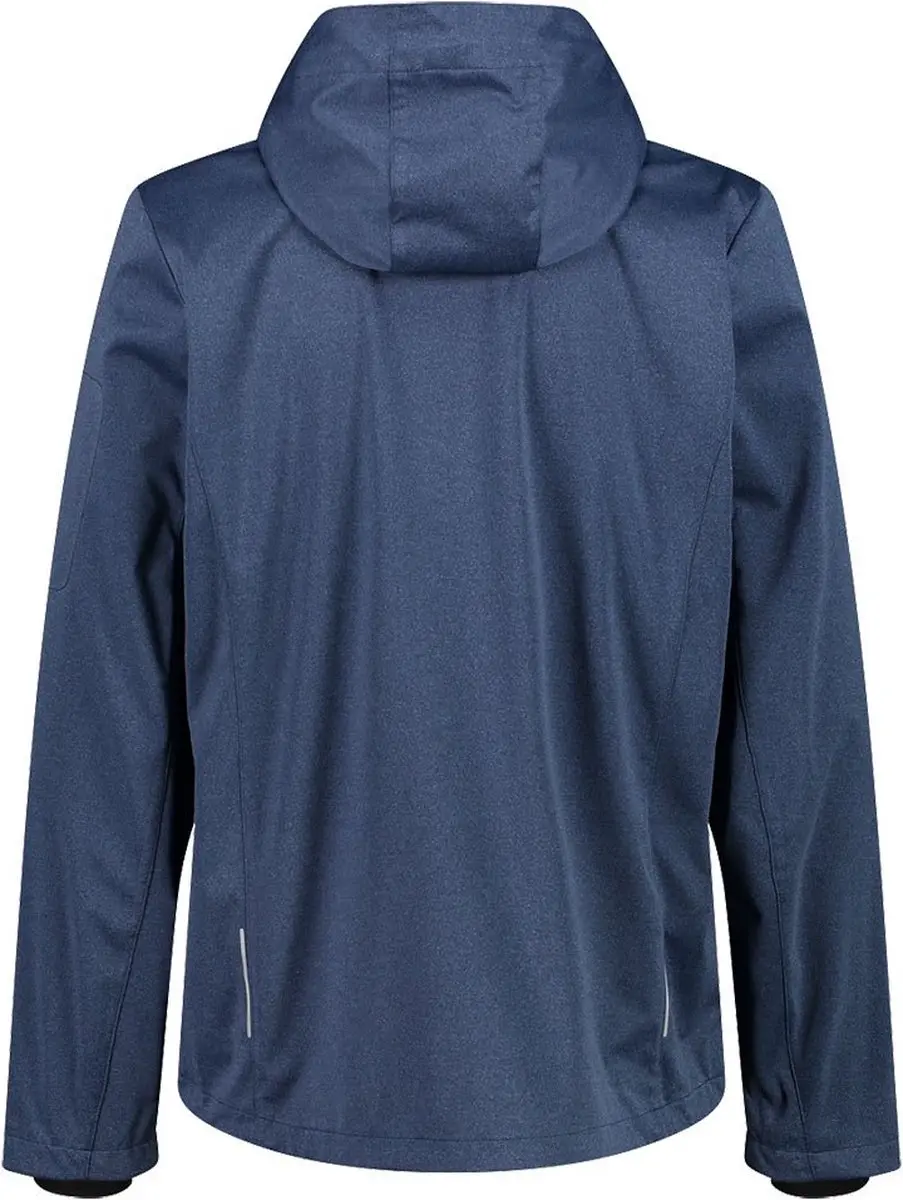 CMP Zip Hood Heren Jasje - B.Blue Melange - 4XL - afbeelding 2 van 3