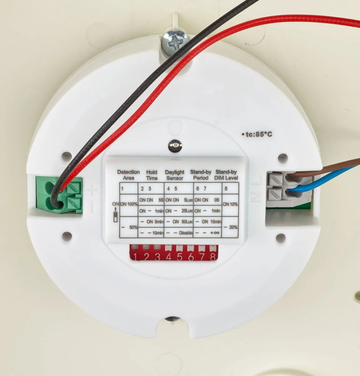 Philips Ledinaire WL055V LED Sensor - 6W 600lm Wit - afbeelding 6 van 6