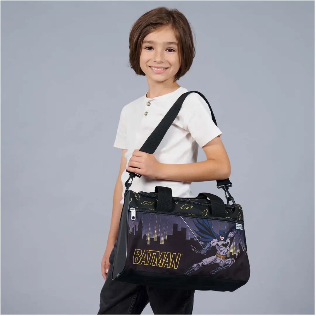 Scooli Sporttas 35 cm - Batman - afbeelding 5 van 5