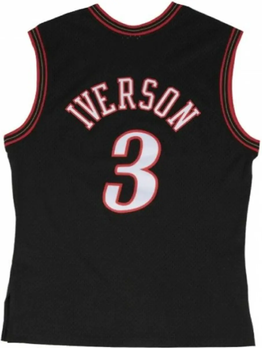 Basketball shirt Mitchell & Ness Sixers Philadelphia 76ers Allen Iverson Black
