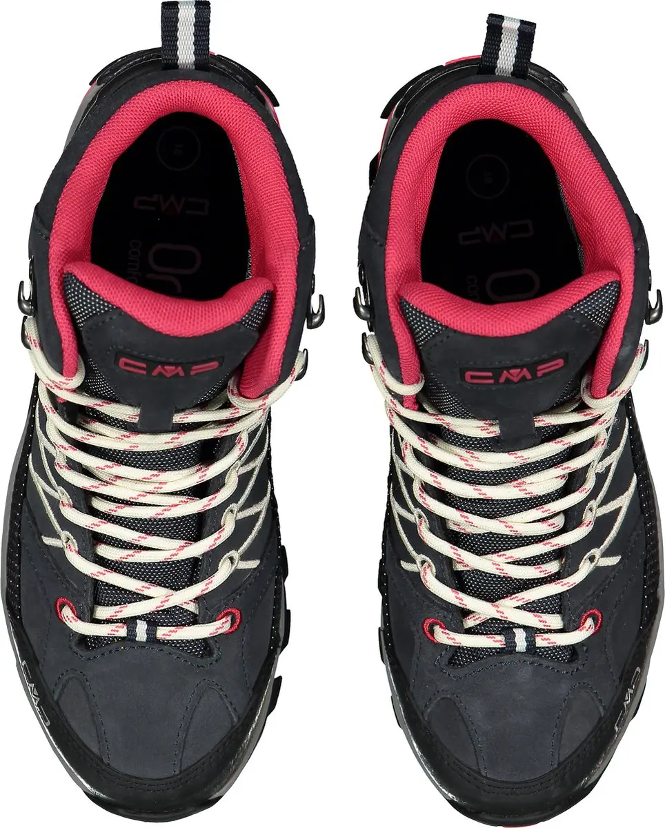 Cmp Wandelschoenen Rigel Mid Dames Suède Antraciet/roze Maat 39 - afbeelding 2 van 6