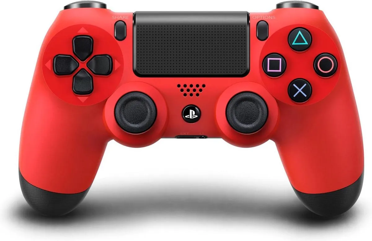 Sony DualShock 4 Controller V2 - Rood