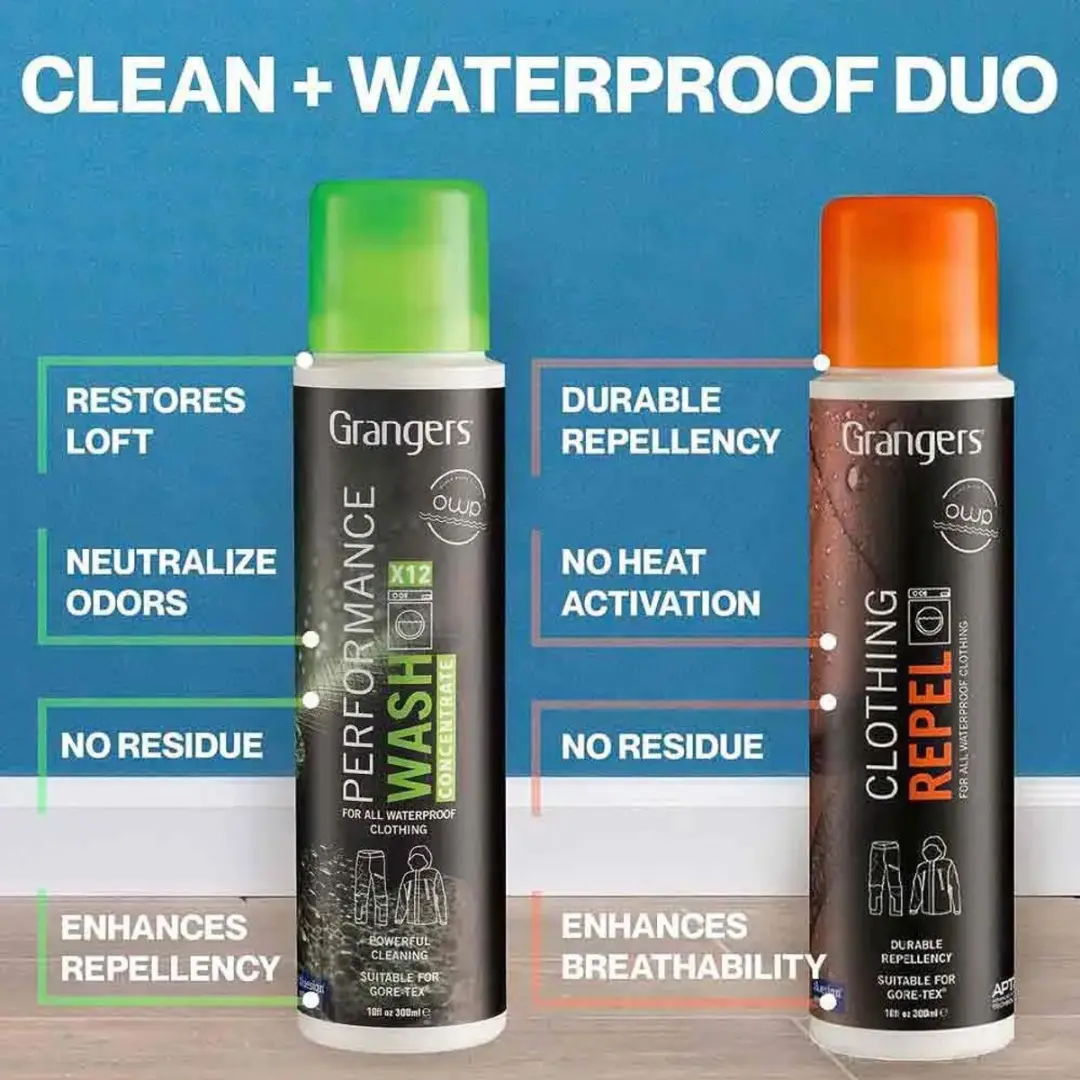 Grangers Performance Wash + Repel Twinpack 300ml - afbeelding 3 van 5