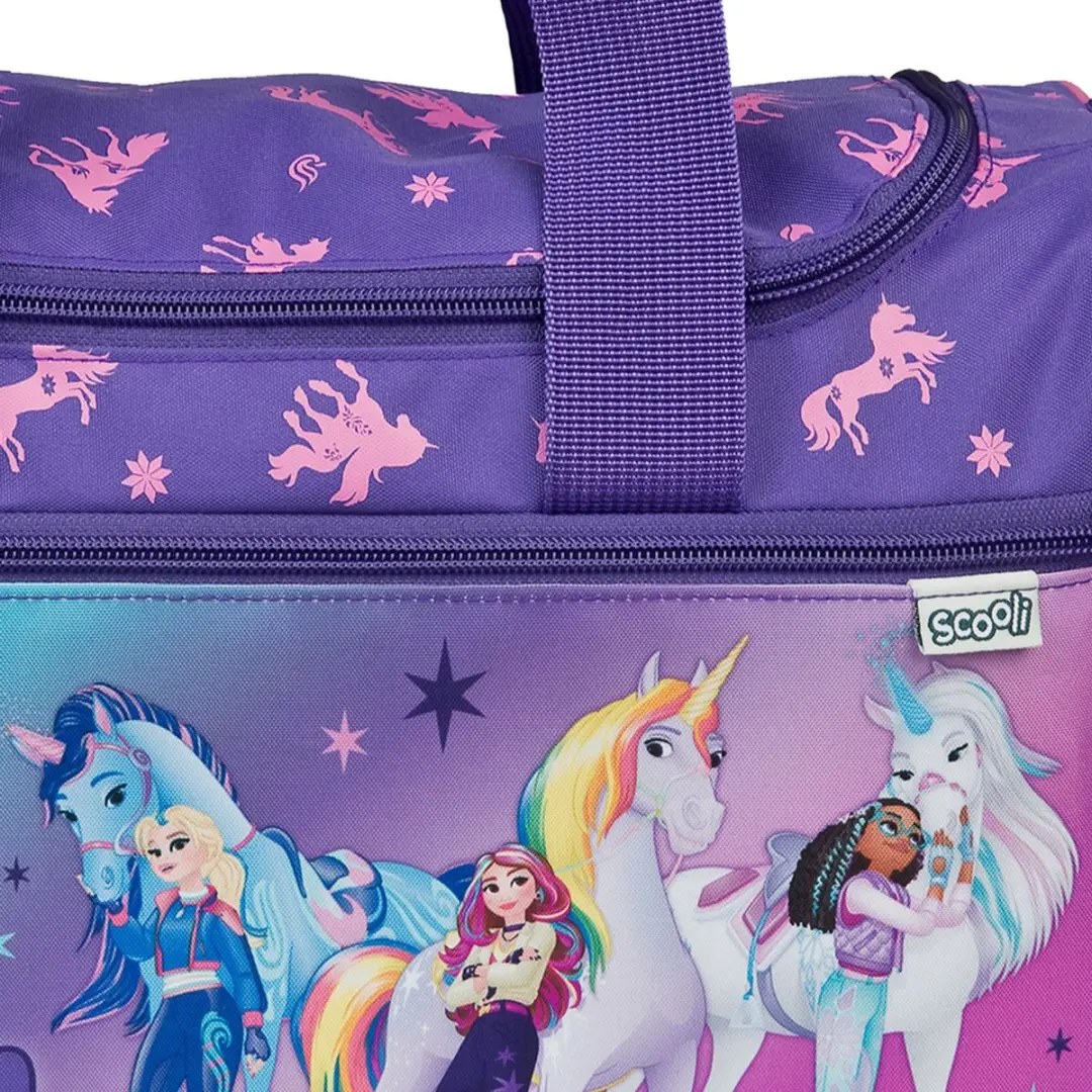 Unicorn Academy Sporttas 35cm - 3 l - afbeelding 2 van 5