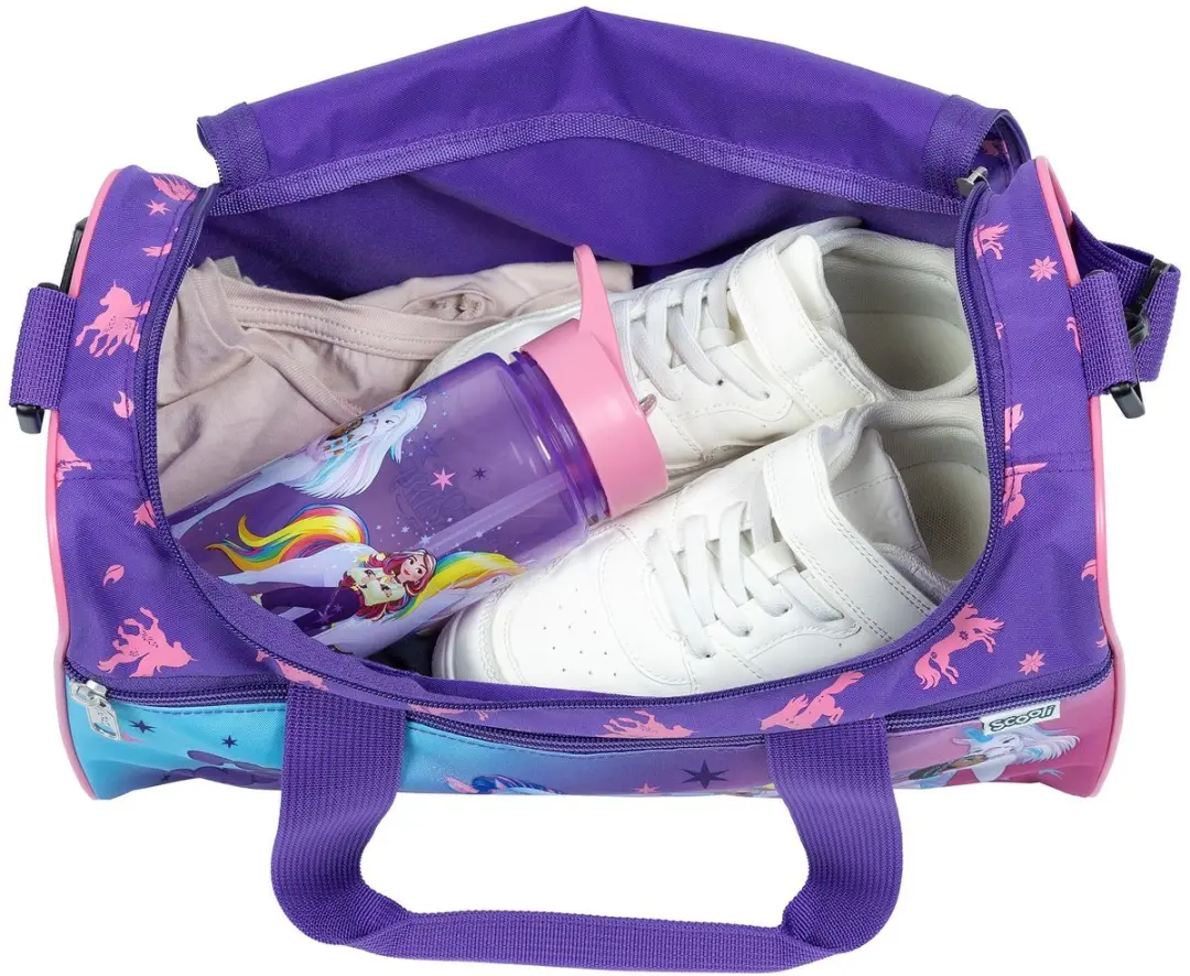 Unicorn Academy Sporttas 35cm - 3 l - afbeelding 4 van 5