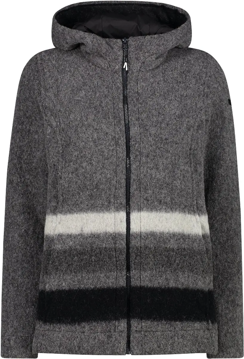 CMP Dames gebreide hoodie met rits - afbeelding 3 van 6