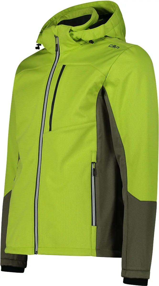 Cmp 33a1817 Softshelljack Groen 4XL Man - afbeelding 2 van 2