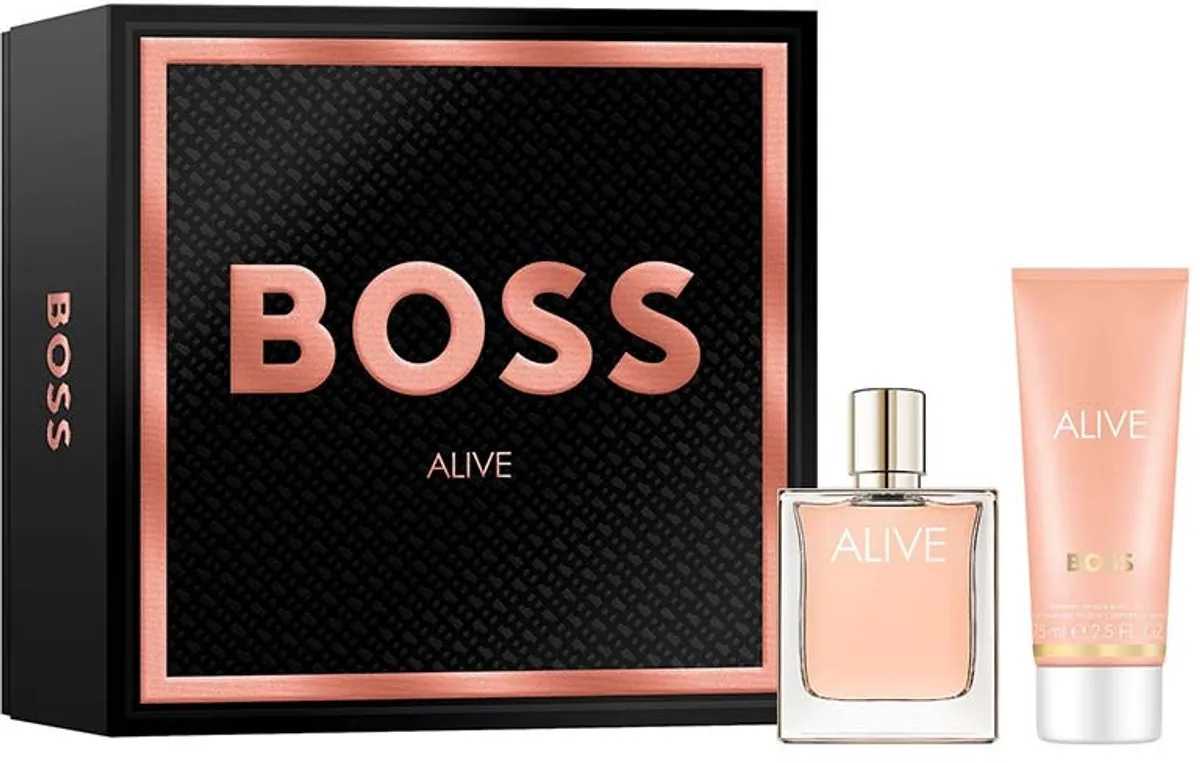 Hugo Boss Alive Eau de Parfum & Bodylotion Geschenkset 125ml
