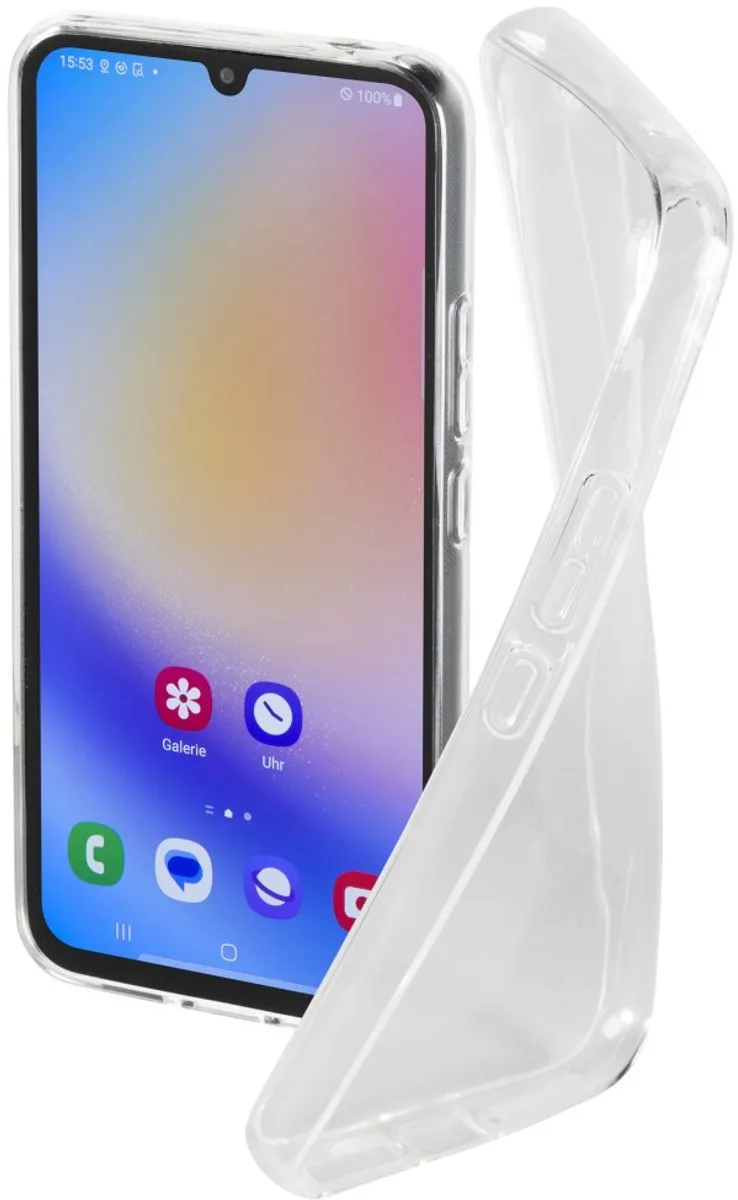 Hama Cover Crystal Clear 00215598 - Samsung Galaxy A34 - Transparant