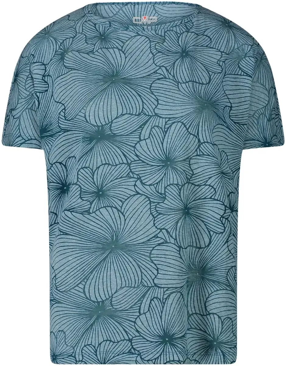 CMP Gebloemd Dames T-Shirt