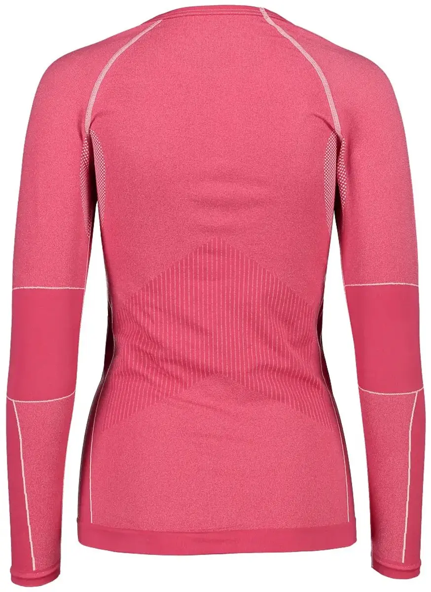 CMP Rondhals T-shirt dames - Fucsia Mel. - 40 - afbeelding 2 van 4