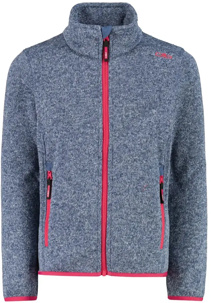 CMP Dikke Knit-Tech Fleece Meisje - Peony/Dawn Pink - afbeelding 3 van 6