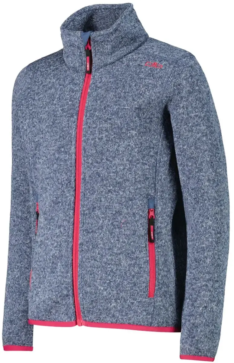 CMP Dikke Knit-Tech Fleece Meisje - Peony/Dawn Pink - afbeelding 6 van 6