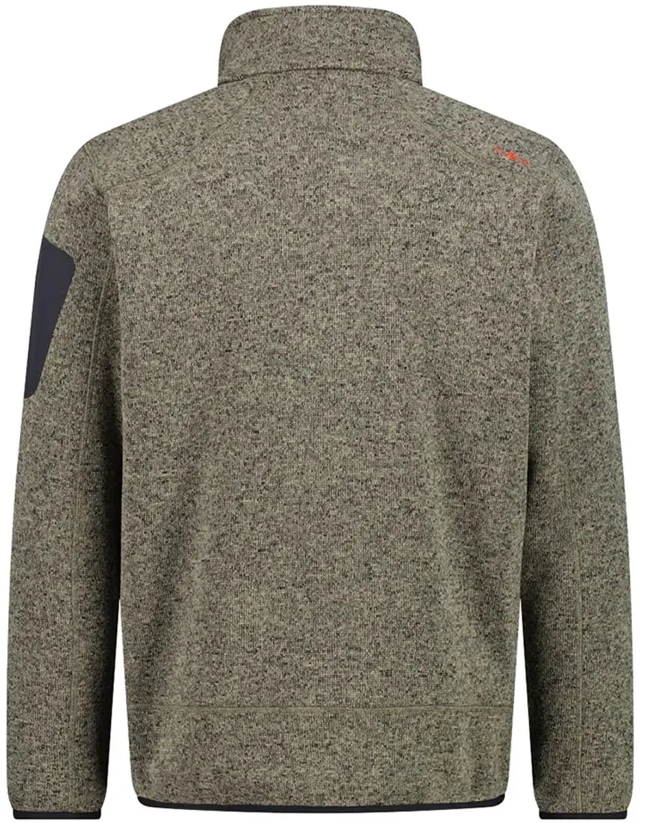 CMP Gemêleerde Fleece - Corda/Antracite - L - afbeelding 2 van 3