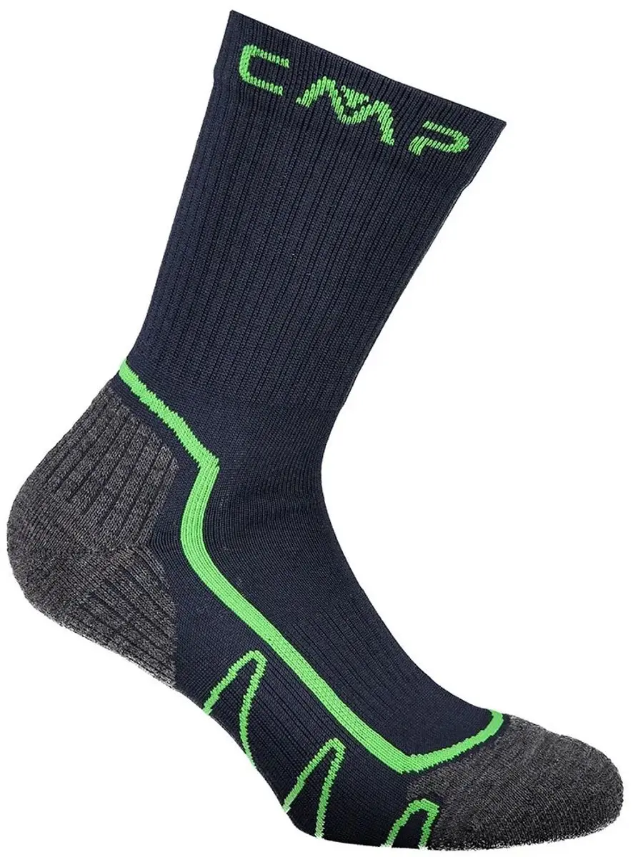 CMP Trekking Poly Middensokken - Blauw - EU 46-48 - afbeelding 2 van 2