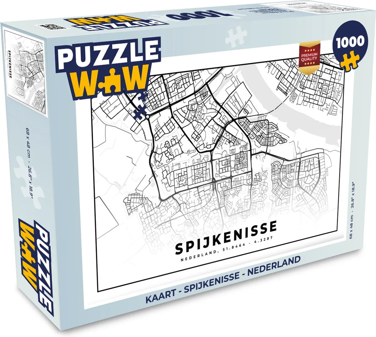 PuzzleWow Legpuzzel 1000 Stuks
