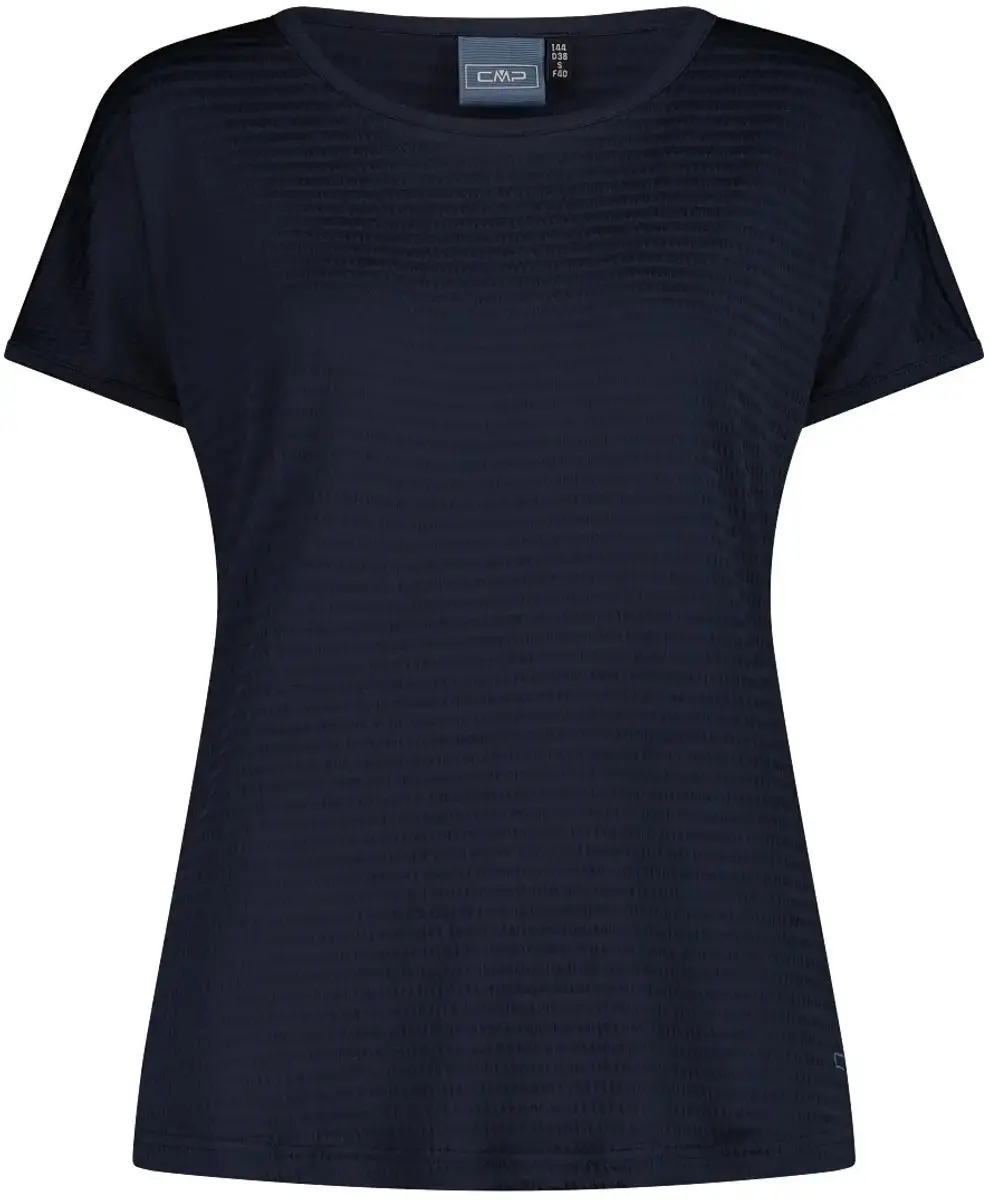 CMP Daily Comfort Lichtgewicht Dames T-Shirt - Zwartblauw - afbeelding 3 van 6