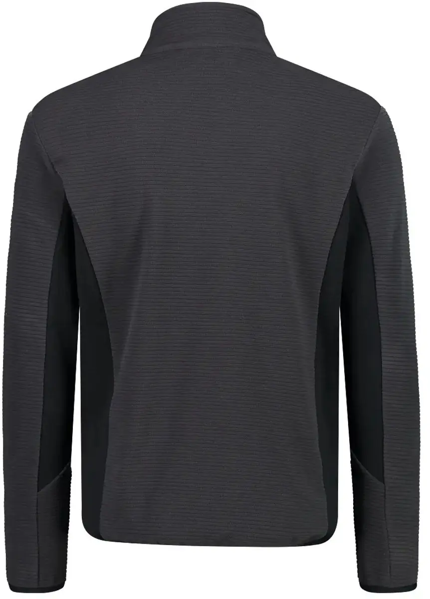 CMP Fleece Heren - Antraciet/Nero - L - afbeelding 2 van 2