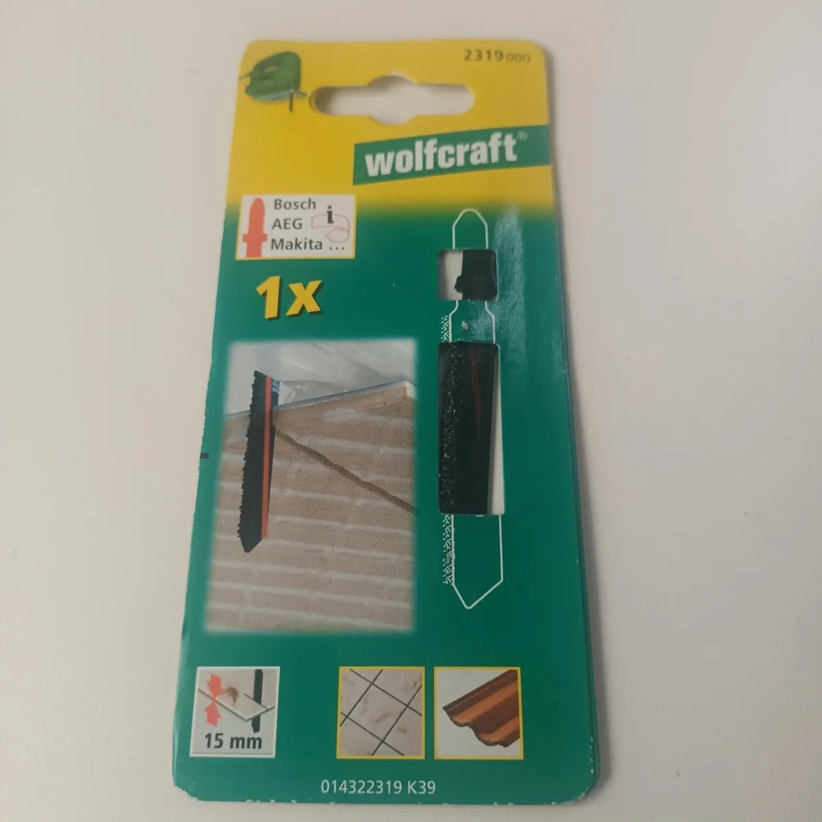 Wolfcraft Decoupeerzaagblad T-schacht 2319000