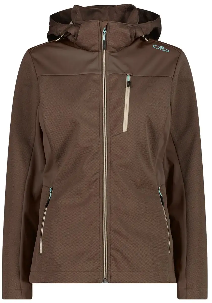 CMP Waterproof Softshell Jack Dames - Afneembare Capuchon - afbeelding 5 van 6