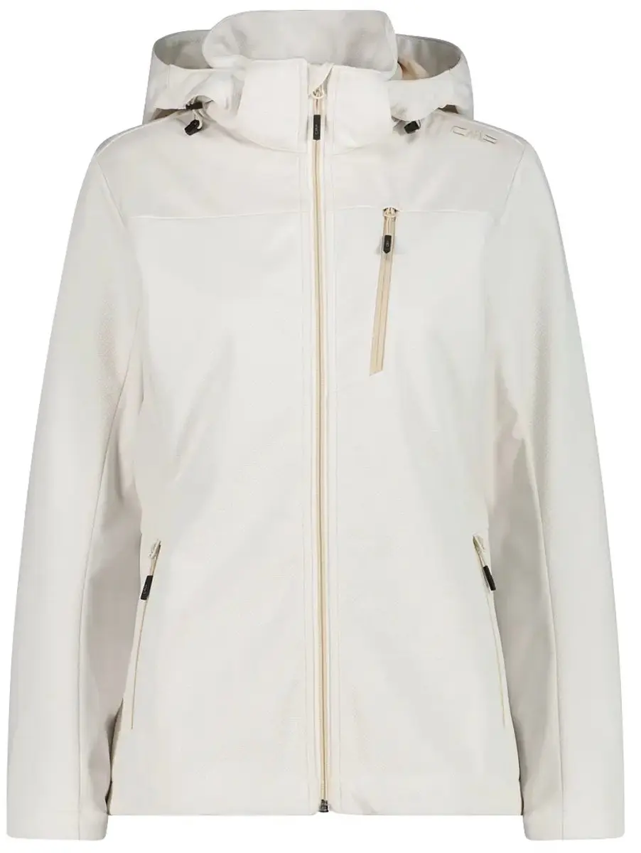 CMP Waterproof Softshell Jack Dames - Afneembare Capuchon - afbeelding 2 van 6