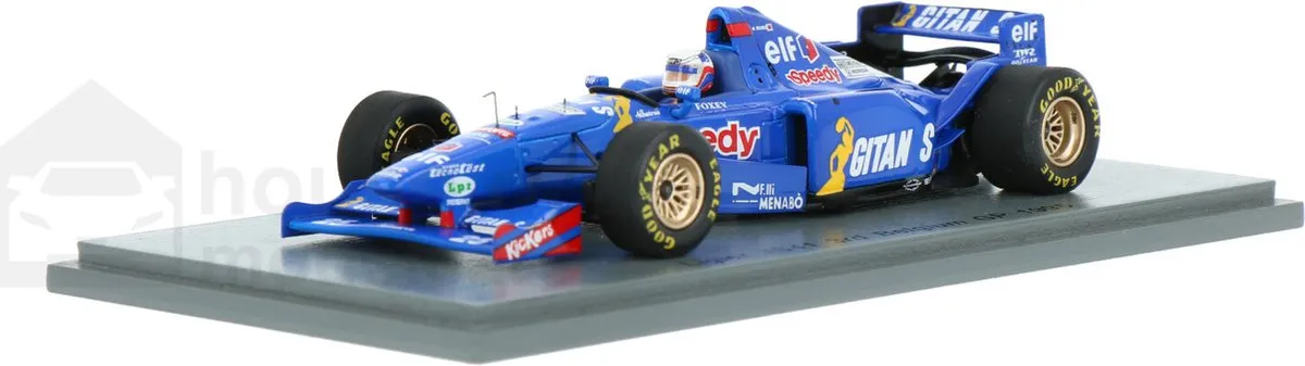 F1 Ligier JS41 #25 3rd Belgium GP 1995 S7408 Modelauto 1:43