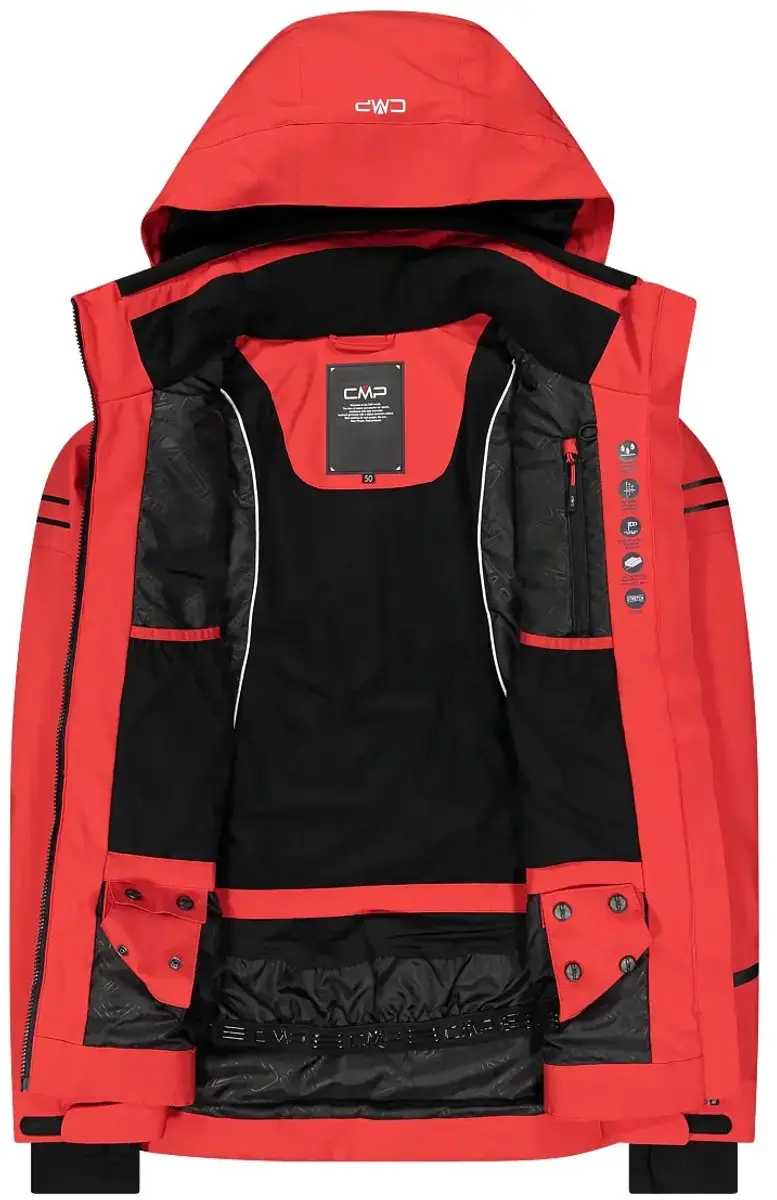 CMP Ski-jas Rood - afbeelding 2 van 6