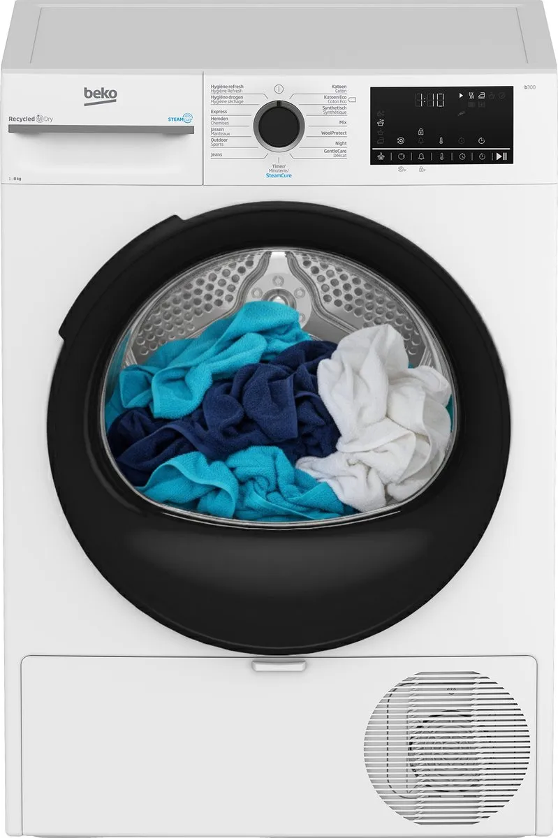 Beko BM3T3824W Warmtepompdroger 8 kg