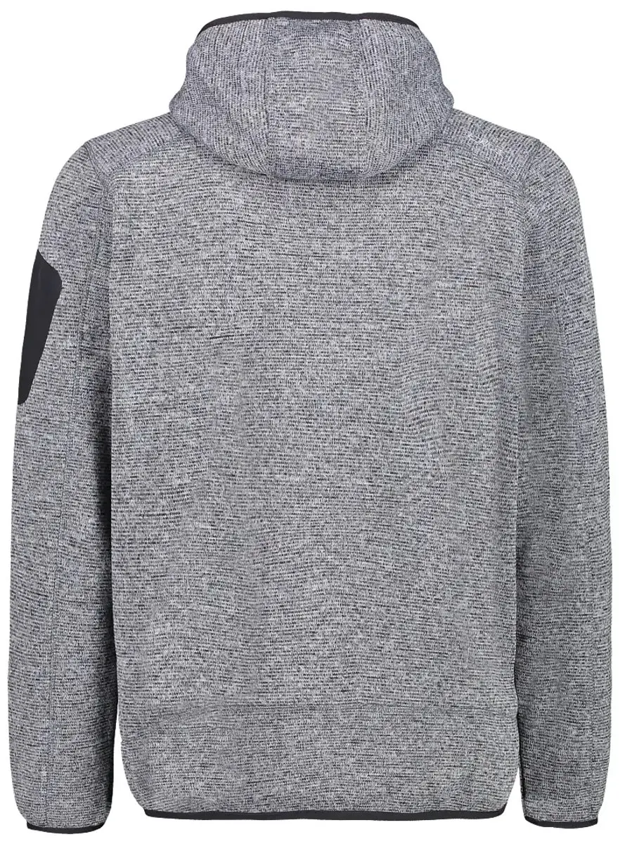CMP Hooded Fleece - Grijs - 4XL - afbeelding 2 van 4