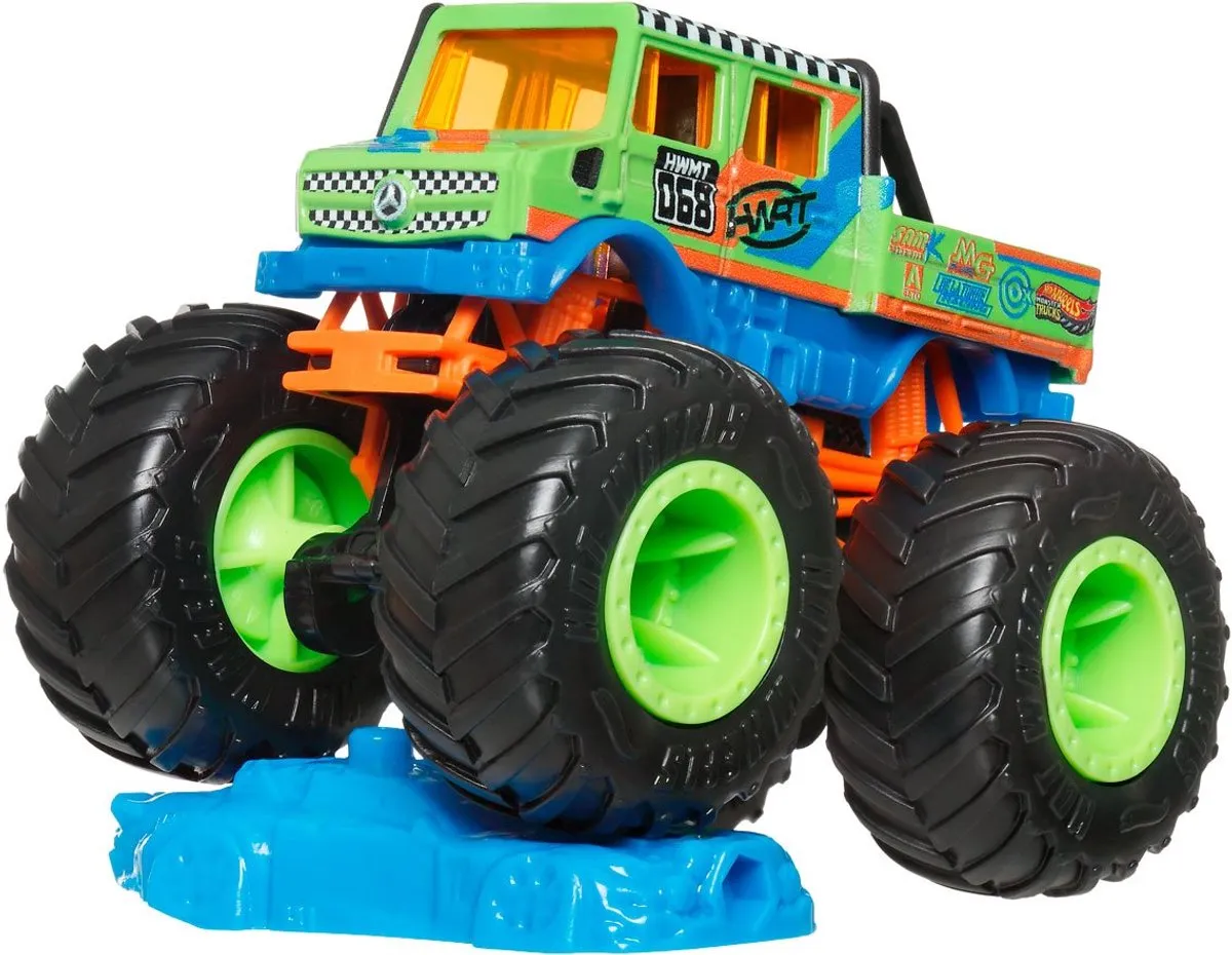 Hot Wheels Monster Jam Unimog FYJ44 - 9cm - 1:64 - Multicolor