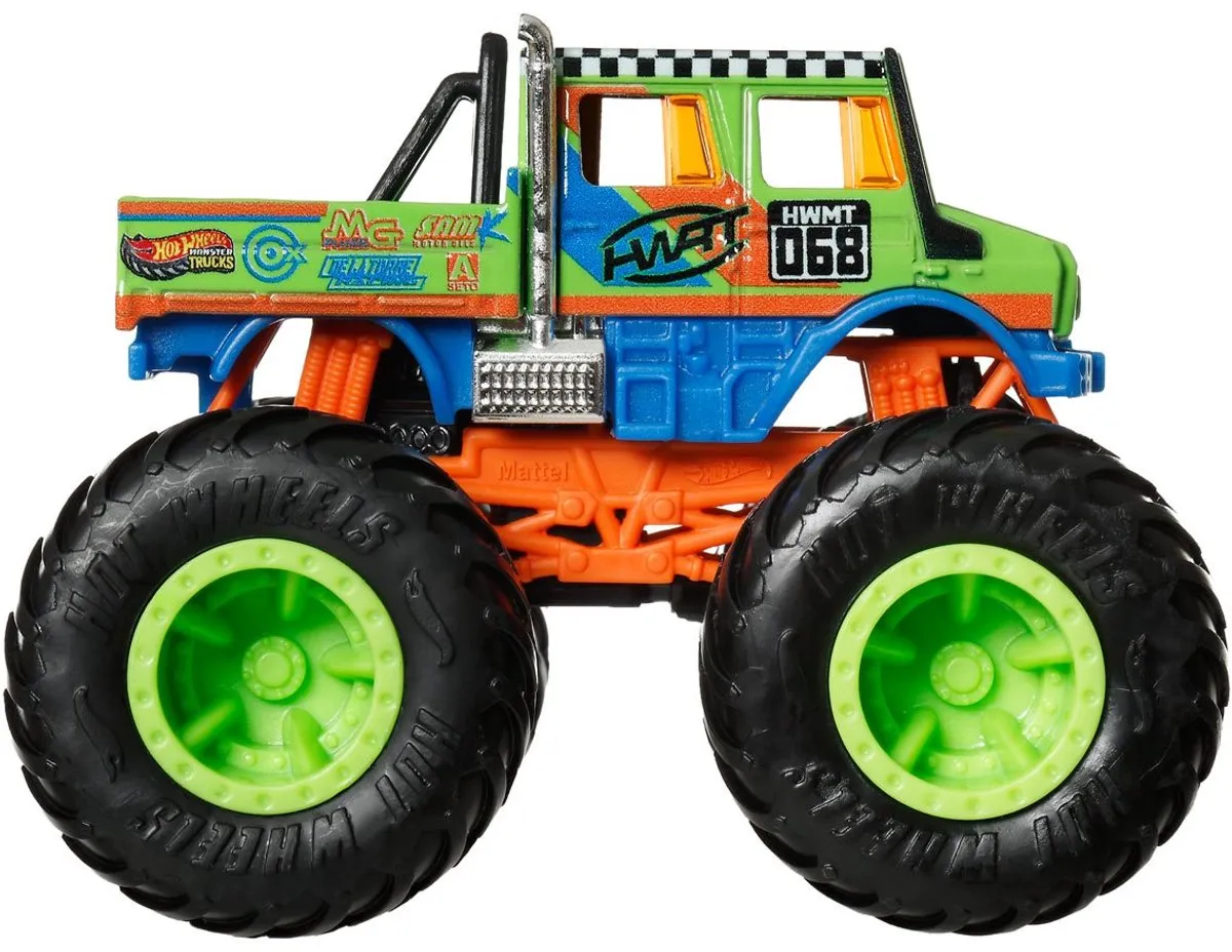 Hot Wheels Monster Jam Unimog FYJ44 - 9cm - 1:64 - Multicolor
