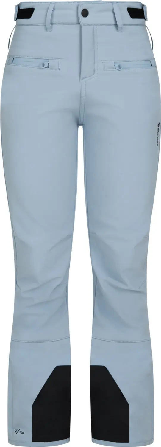 Brunotti - Coldlaky Softshell Ski Broek - Meisjes - Pale Blue - Slim fit - Fleece Lining - 10K Waterproof - 176