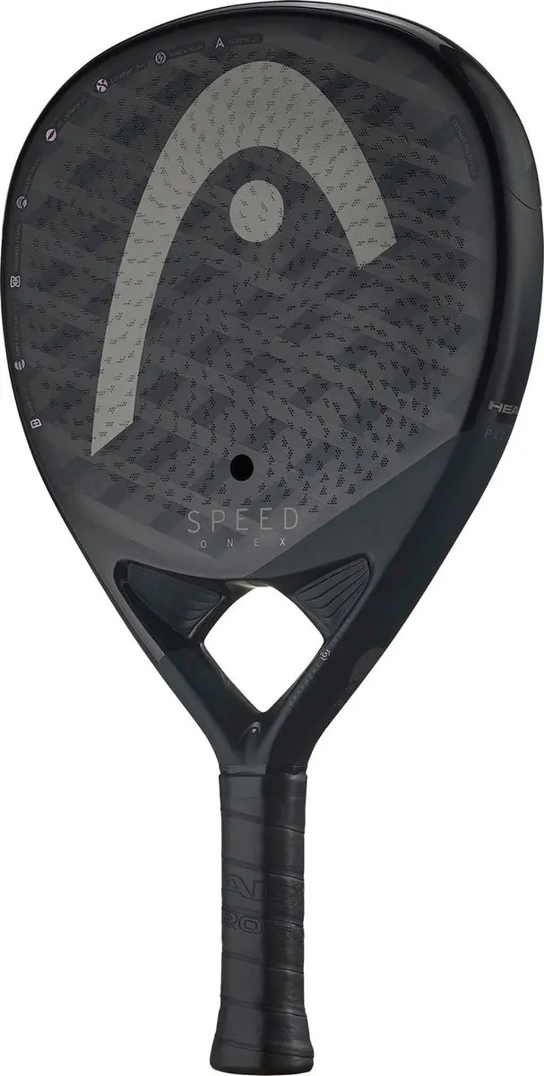 Head Speed One X 2025 Padelracket - L0 - Zwart - afbeelding 4 van 6