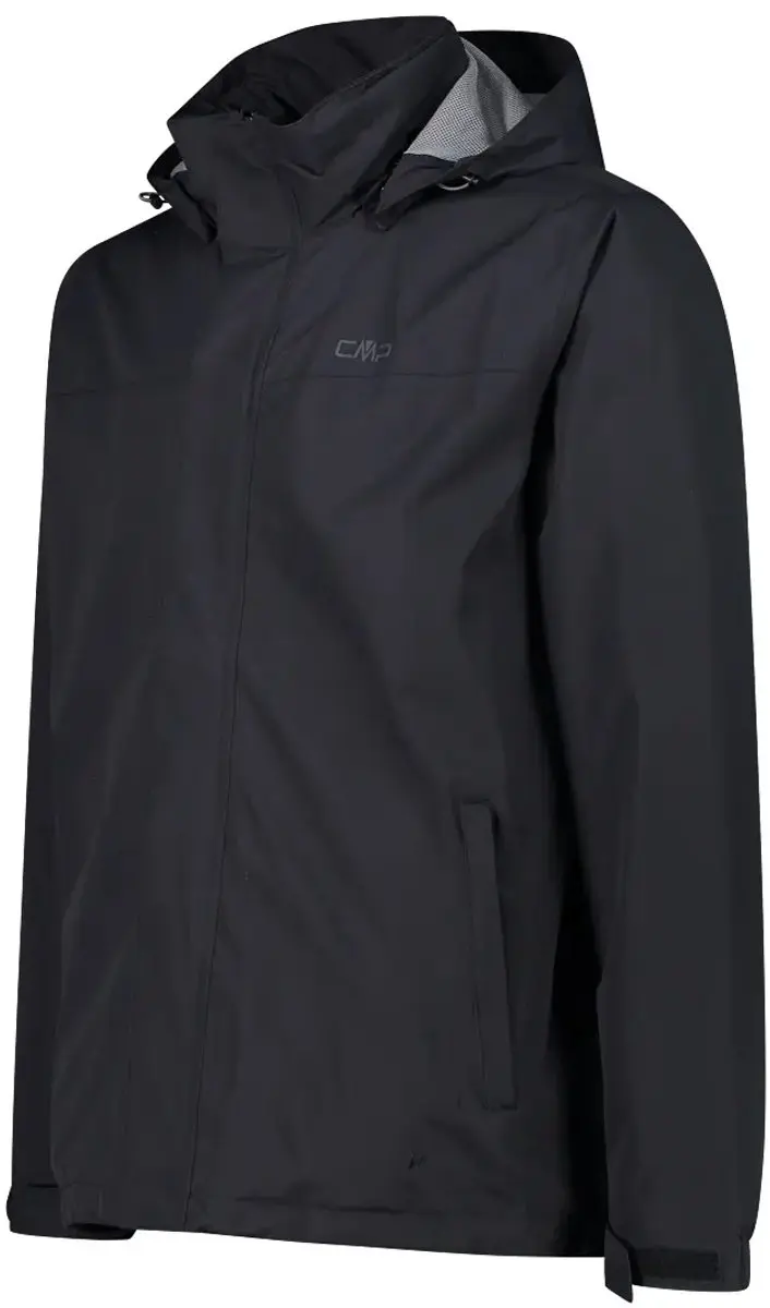 CMP Rain Snaps Hood Heren Jas - Anthracite - XL - afbeelding 2 van 2