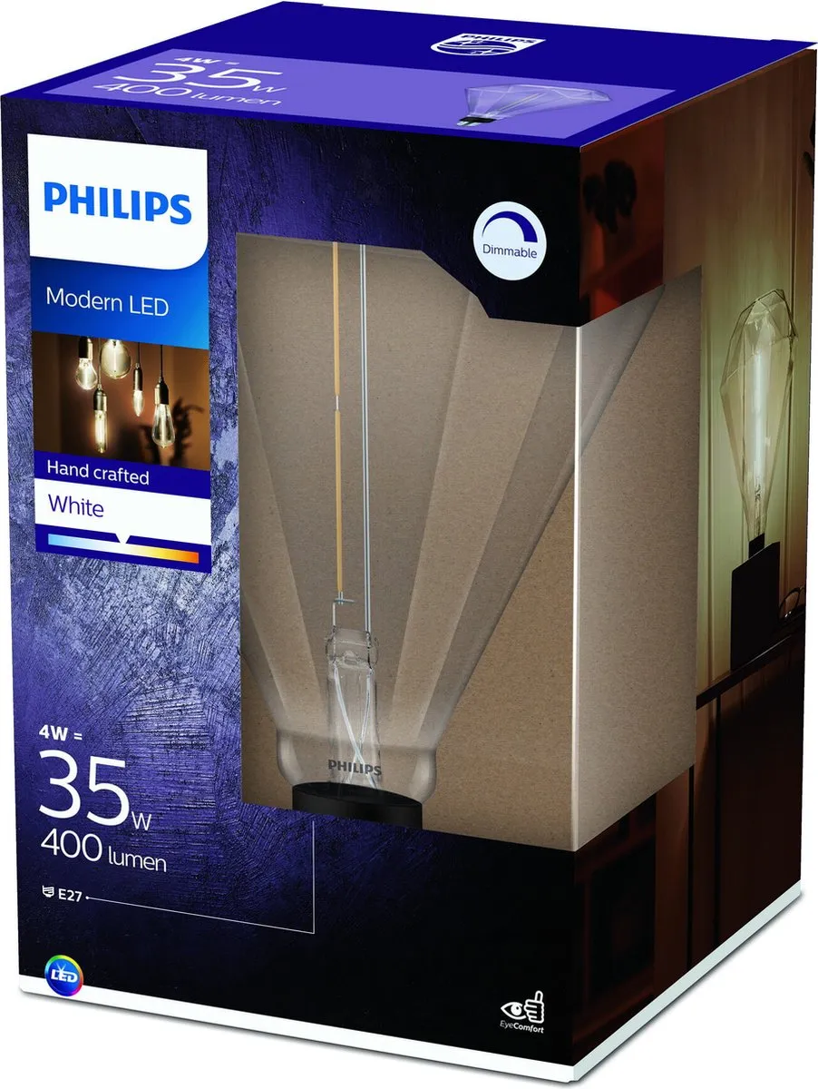 Philips LED Diamond Giant 35W E27 - Warm wit 3000K - afbeelding 6 van 6