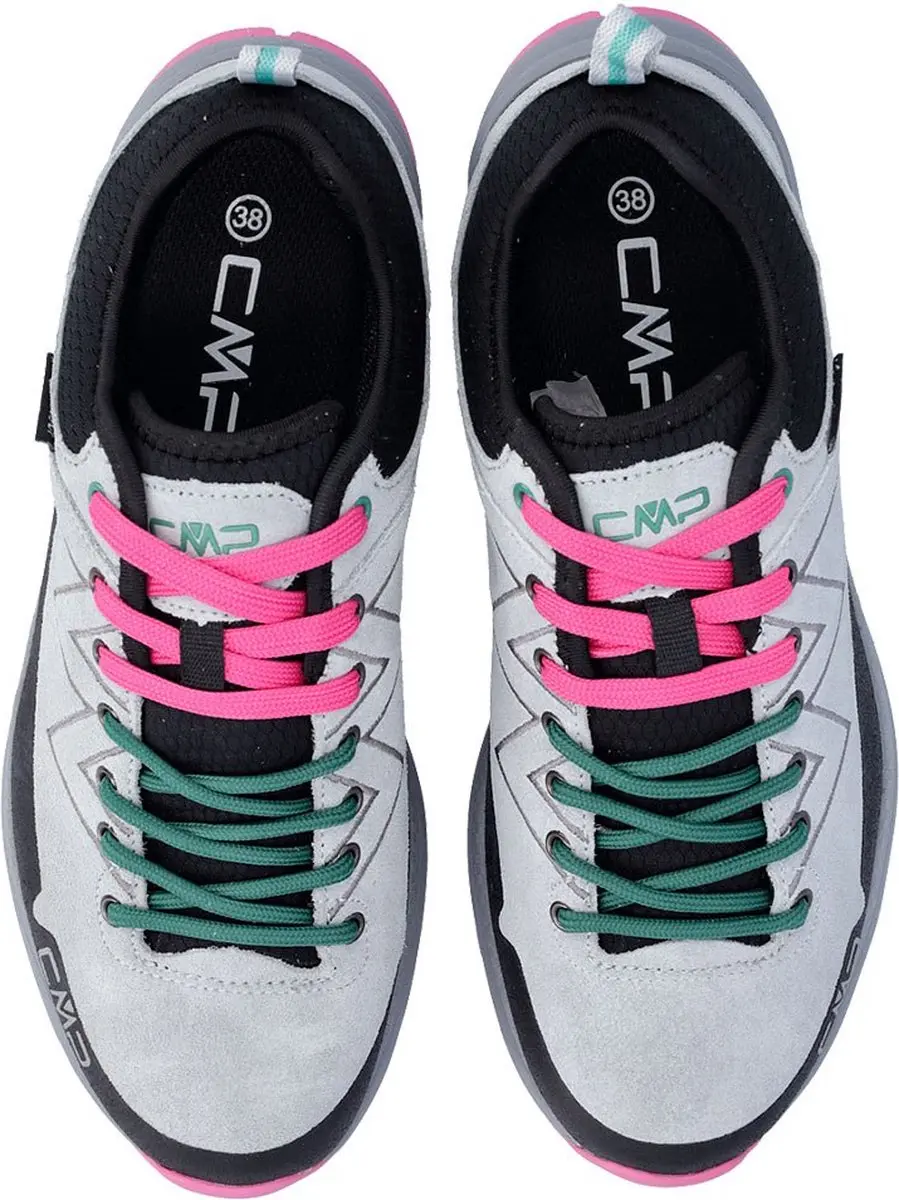 CMP Kaleepso Low WP Wandelschoenen Dames - Grijs/Mint - afbeelding 4 van 4