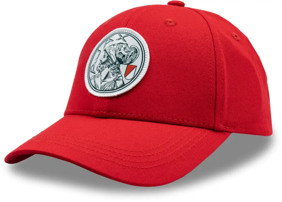 Ajax Cap rood oud logo Senior