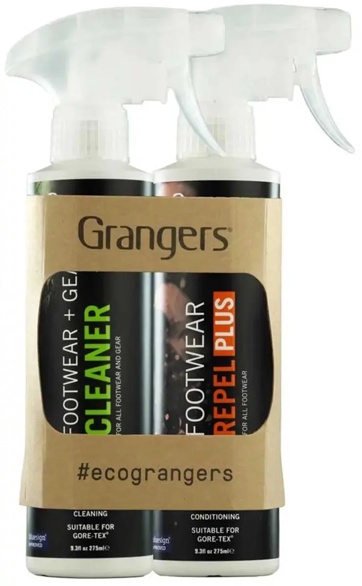 Grangers Footwear & Gear Cleaner + Footwear Repel Plus - 275ml - afbeelding 3 van 3
