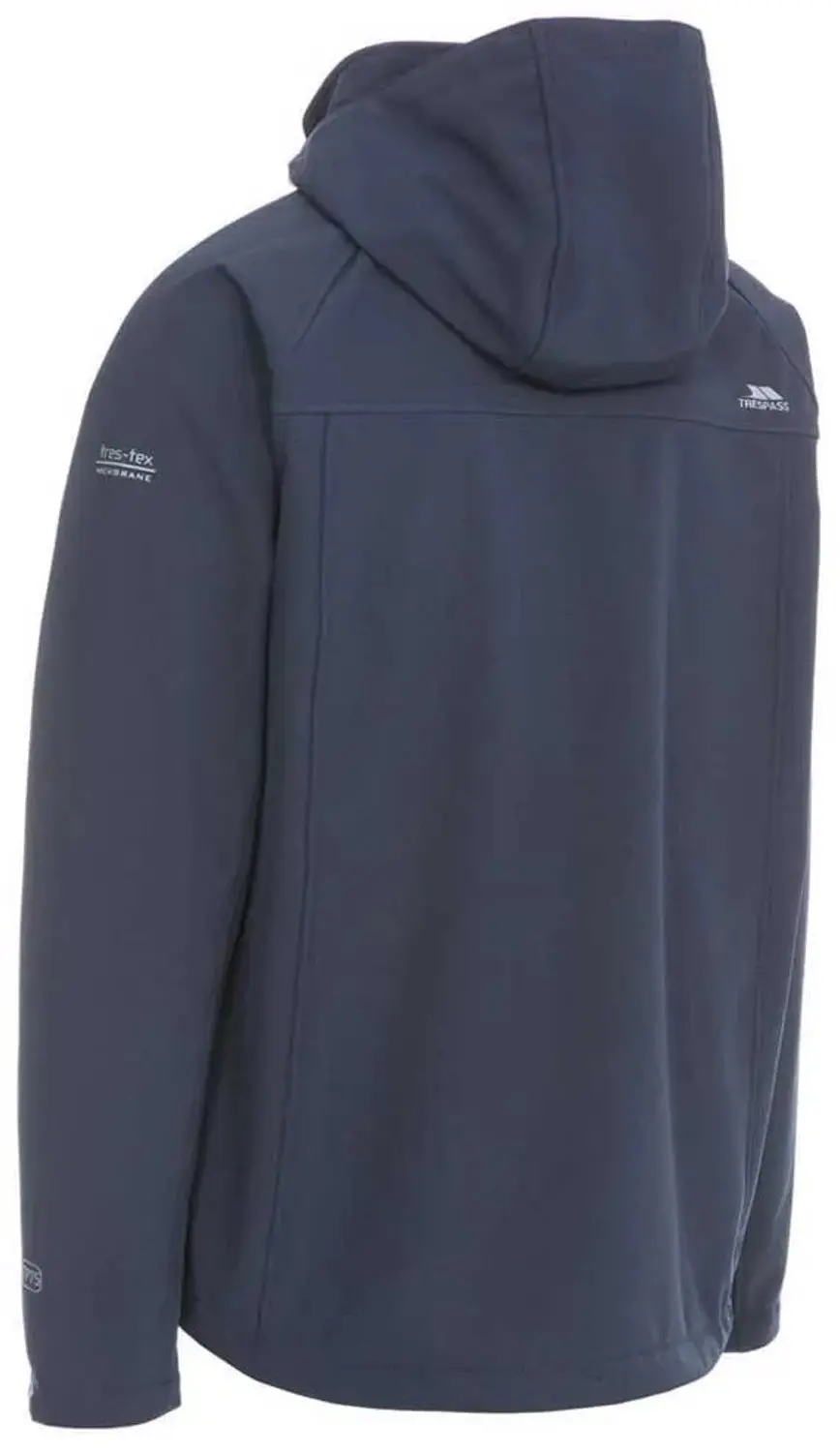 Trespass Accelerator II Heren Softshell Jas - Navy - afbeelding 4 van 6