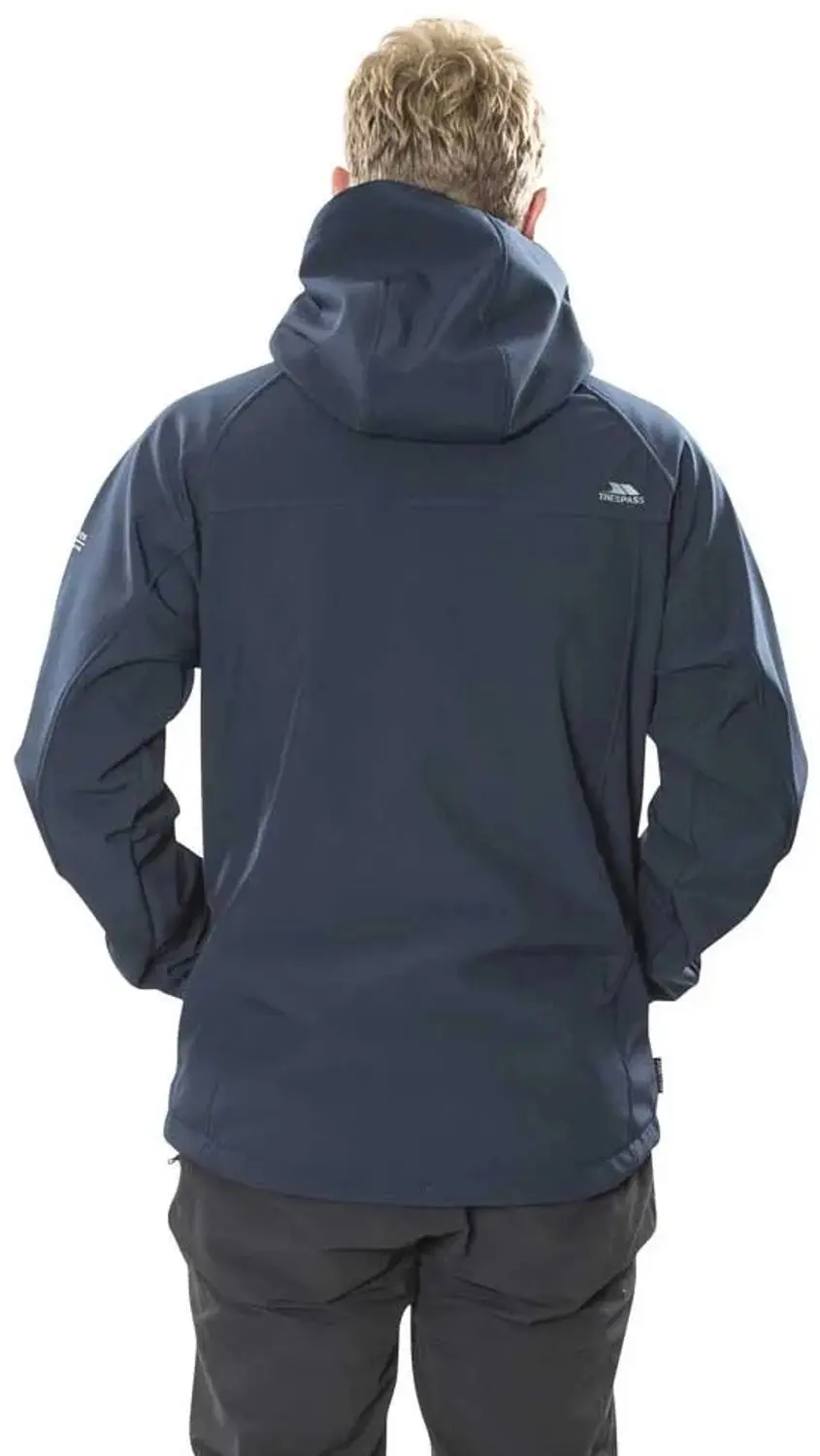 Trespass Accelerator II Heren Softshell Jas - Navy - afbeelding 3 van 6