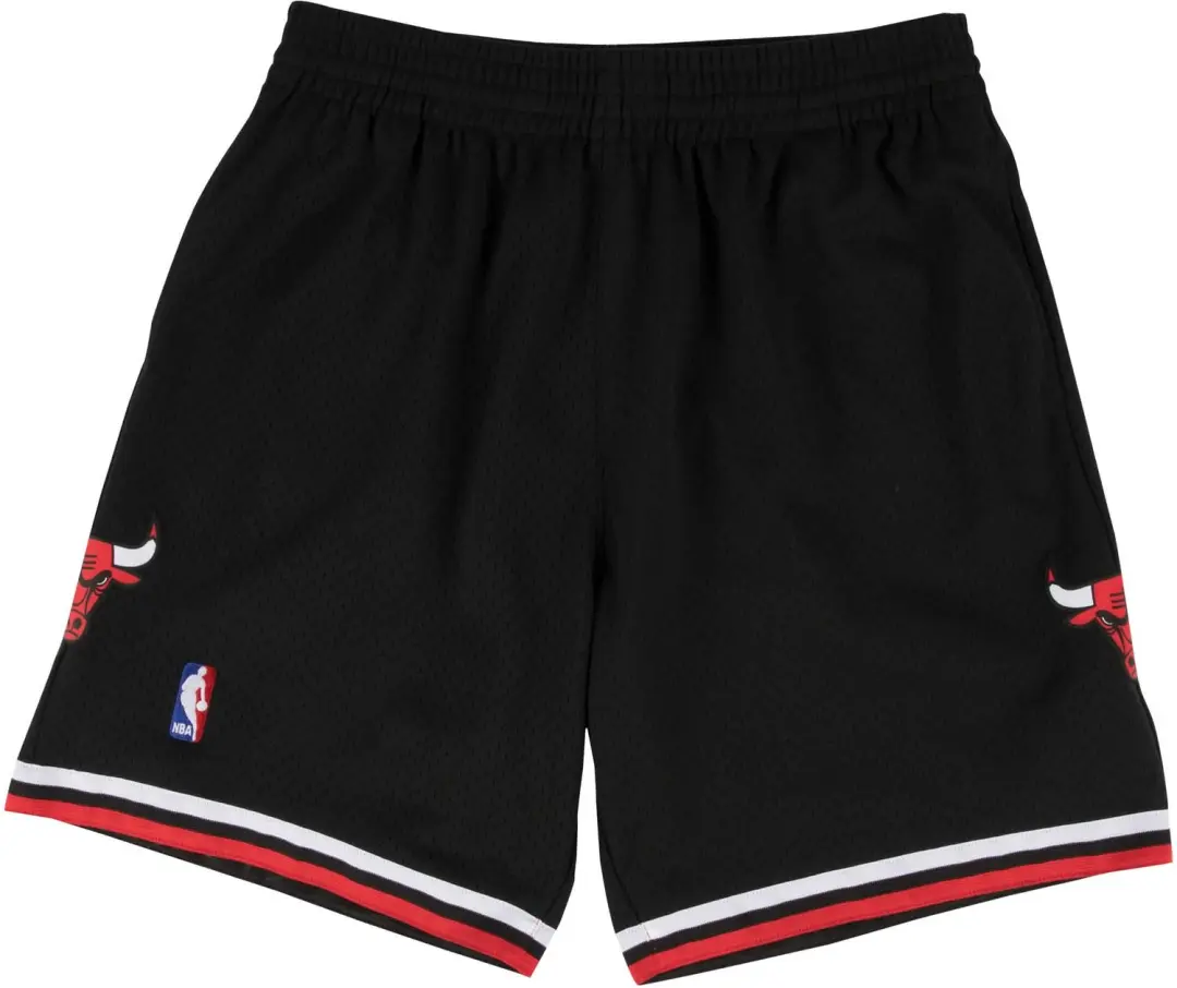 NBA Swingman Chicago Bulls 1997-98 Short Zwart Maat: XL