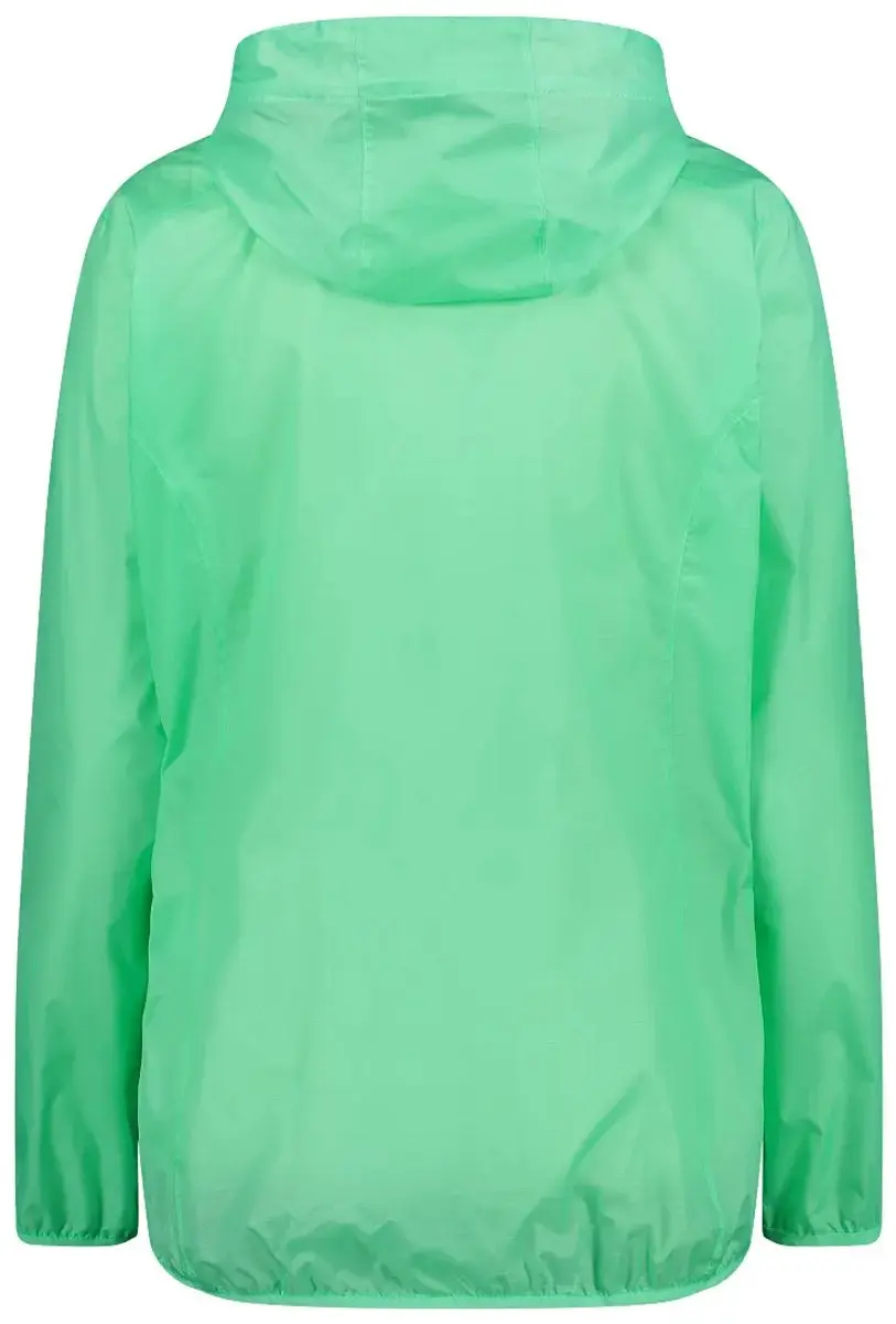 CMP Rain Fix Hood Waterdichte Jas Dames - Menta - 2XL - afbeelding 5 van 5
