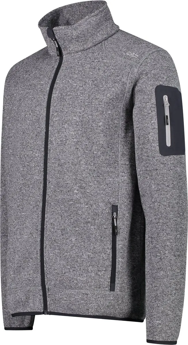 CMP Strick Fleece - Ice/Titanio/Zwart - afbeelding 4 van 4