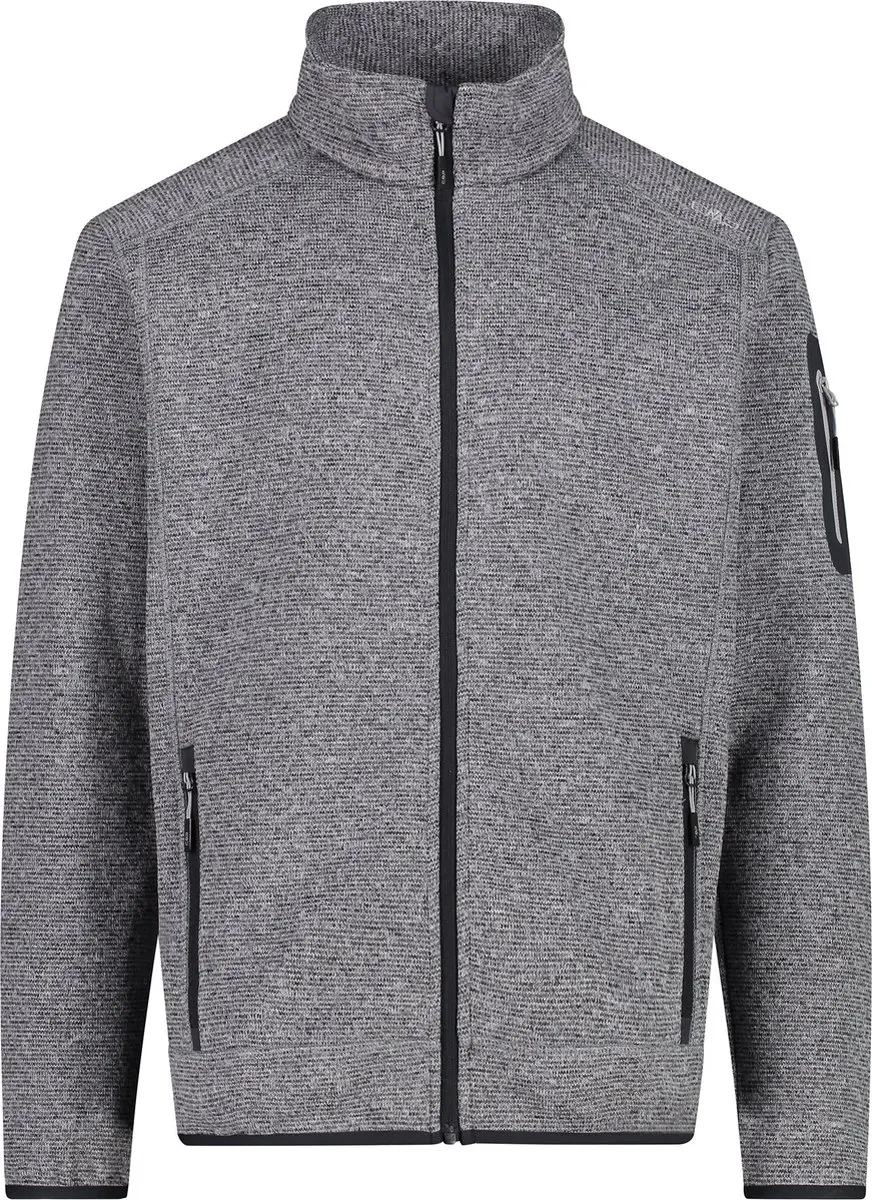 CMP Strick Fleece - Ice/Titanio/Zwart - afbeelding 2 van 4