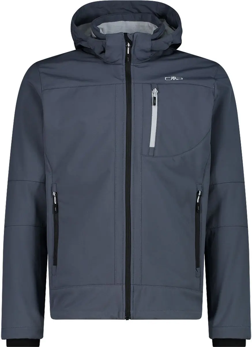 Cmp 3a01787n Softshelljack Grijs S Man