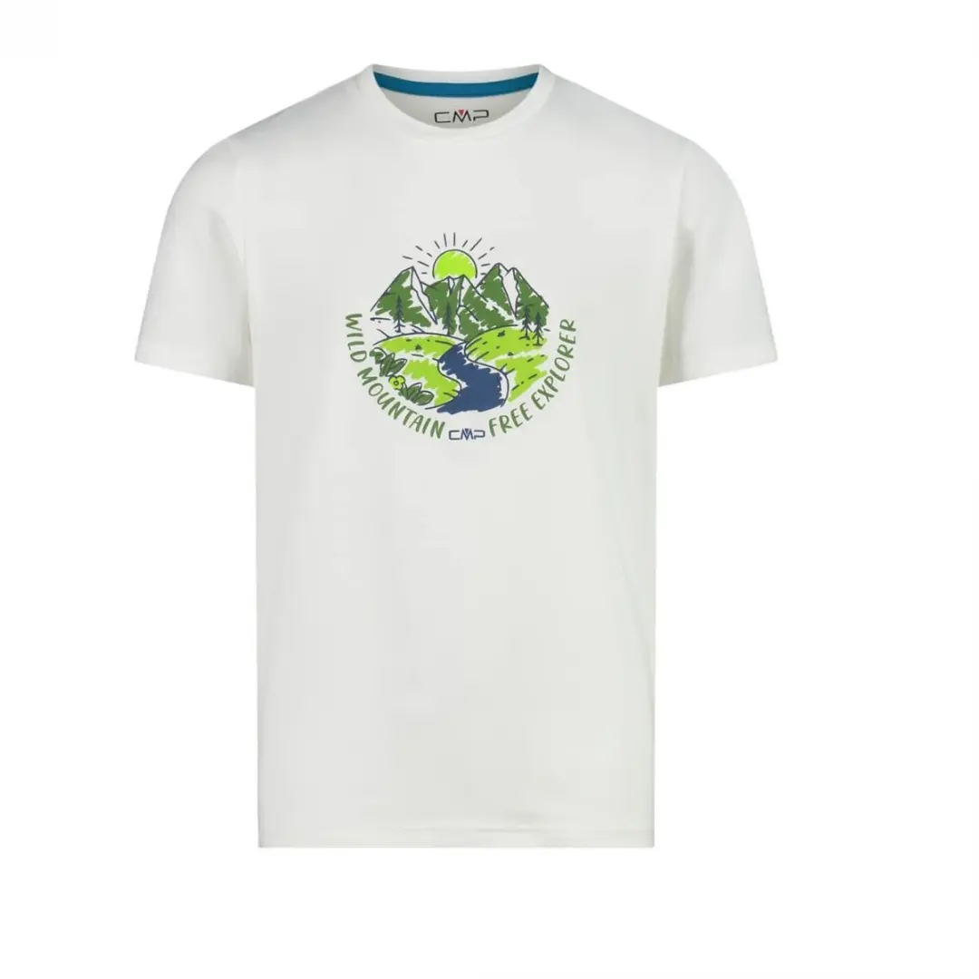 CMP Polyester Kinder-T-shirt - 128 - afbeelding 3 van 6